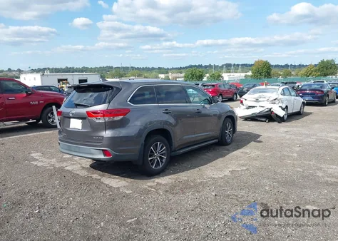 2017 Toyota Highlander Xle from USA, damaged, VIN 5TDJZRFH9HS407089
